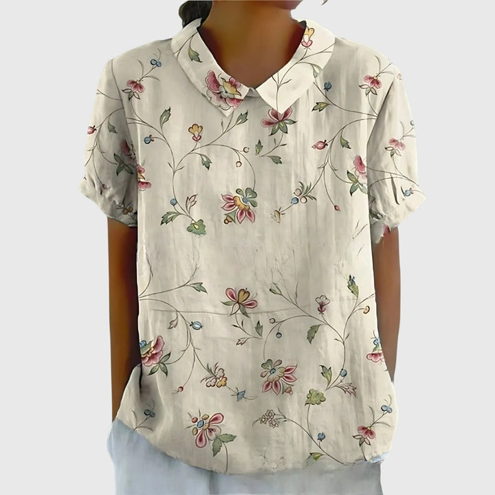 Karen - Blumige Bluse