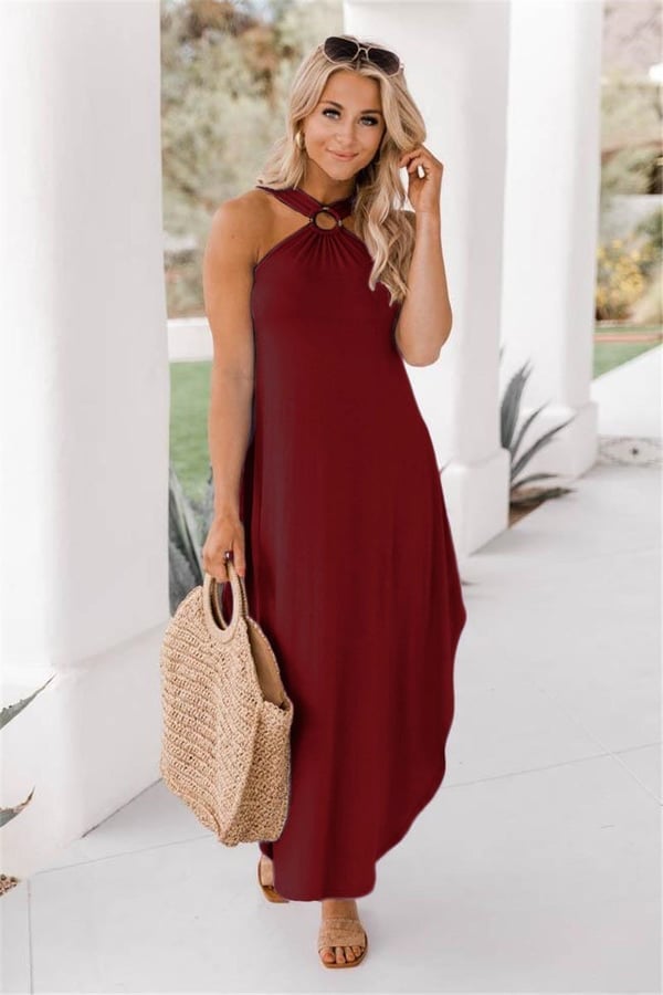 Jezrah - Halter Breeze Kleid