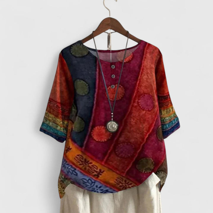 Odette - Elegantes Boho-Top
