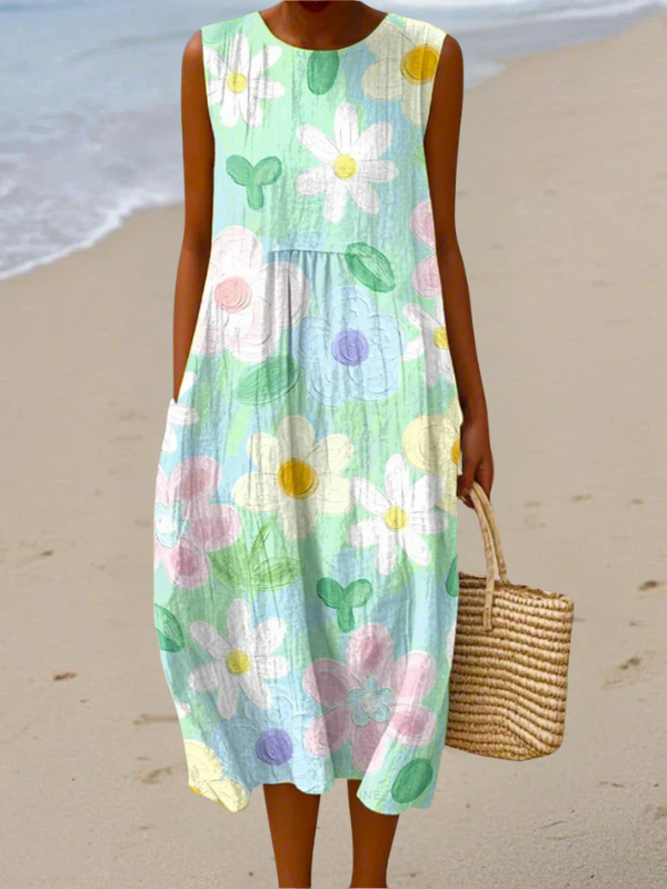 Viviana - Floral Bedrucktes Kleid