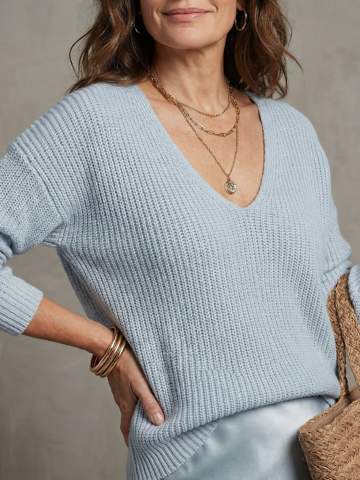 Luciana - Bias Fall Satinrock Stricklagen-Set