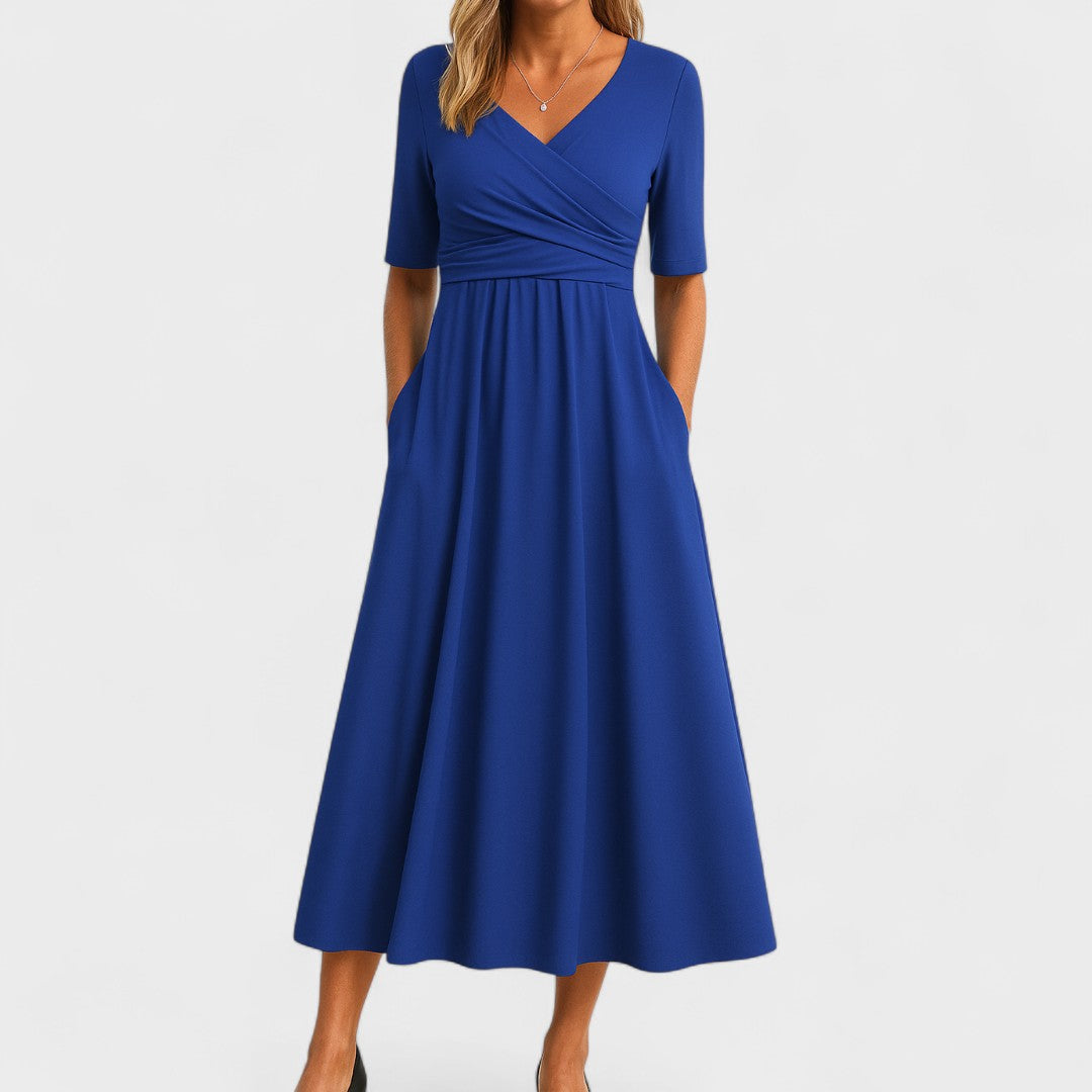 Diane - Elegantes Midi-Kleid