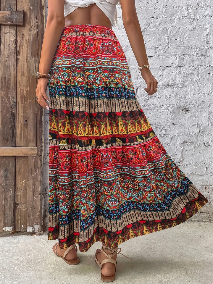 Stella - Boho Hohe Taille Rock