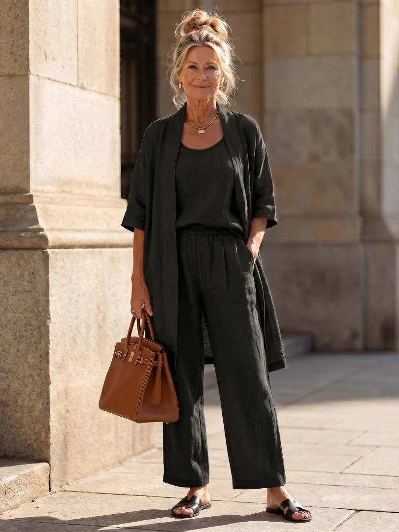 Linnea - Leichtes Leinen-Set