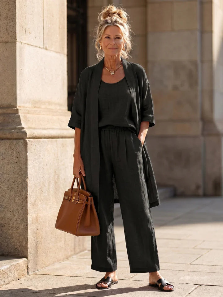 Linnea - Leichtes Leinen-Set