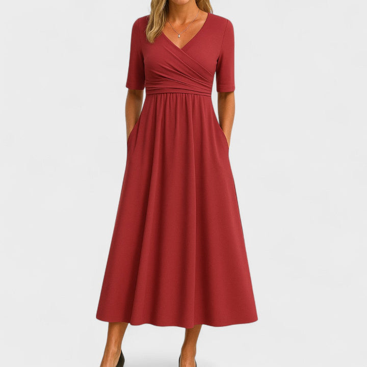 Diane - Elegantes Midi-Kleid