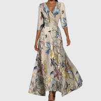 Lorie - Luxuriöses Blumenkleid