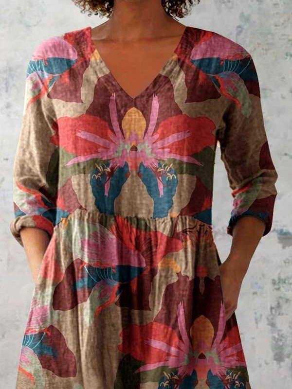 Harmony - V-Ausschnitt Langarmshirt
