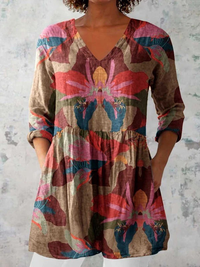 Harmony - V-Ausschnitt Langarmshirt