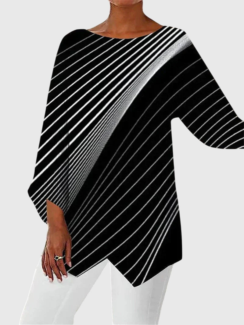 Elizabeth - Elegantes Rundhals-Top