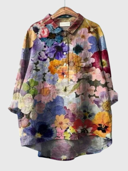Emmalyn - Bluse mit Blumenmuster