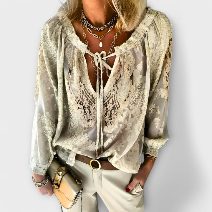 Carolyn - Anspruchsvolle Bluse