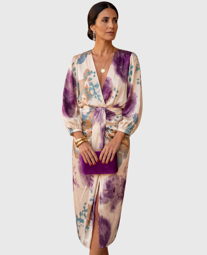 Sophia - Kleid mit V-Ausschnitt