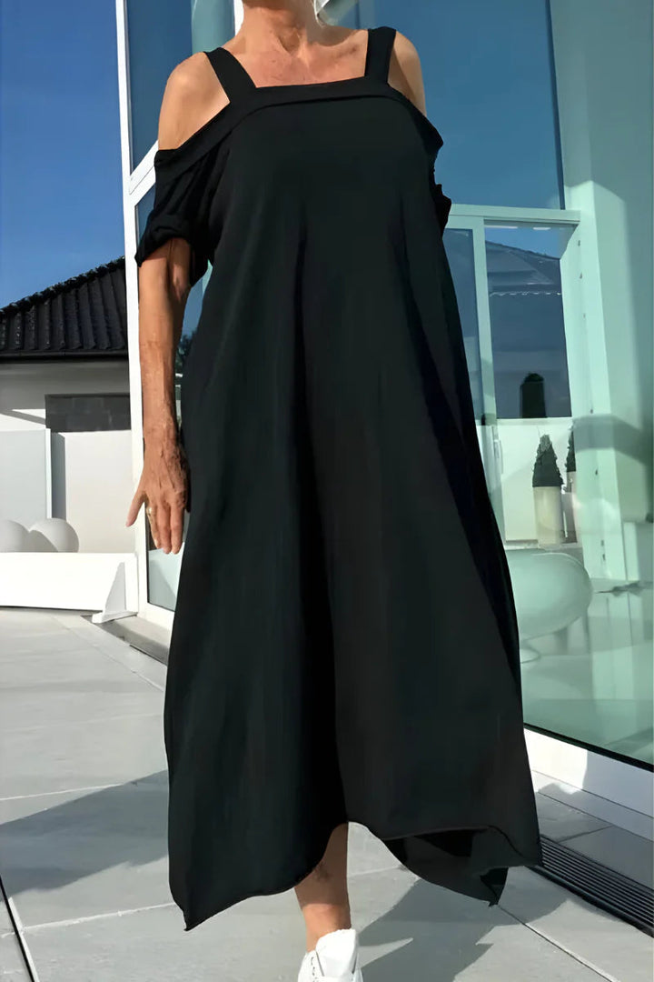 Shaira - Langes Off-Shoulder Sommerkleid