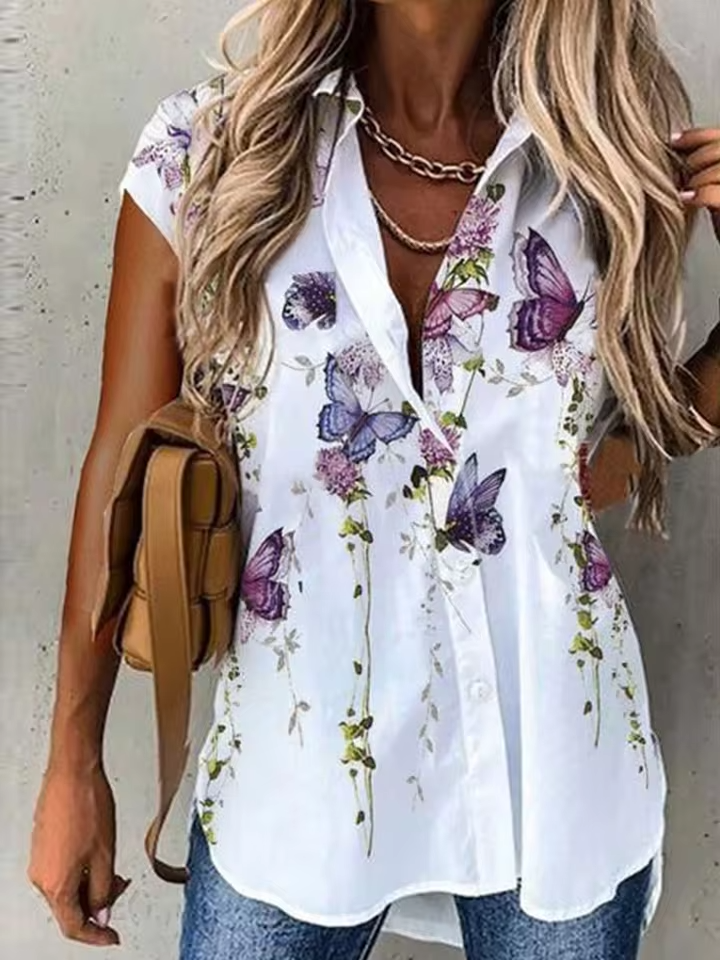 Zeinab - Lässige Lockere Tops