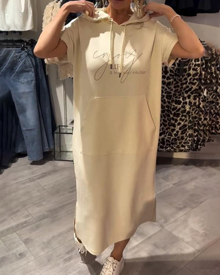 Bridget - Lässiges Hoodie-Kleid