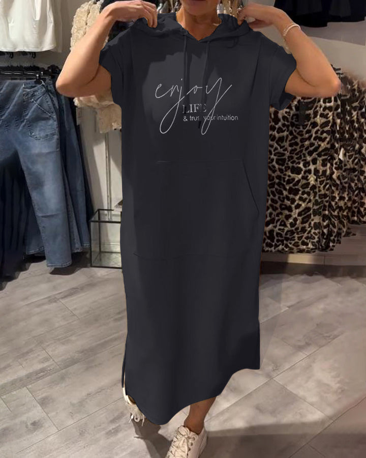 Bridget - Lässiges Hoodie-Kleid