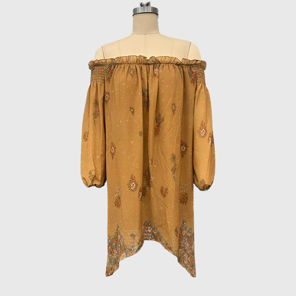 Dakota - Boho-Chic Sommerkleid mit floralem Print