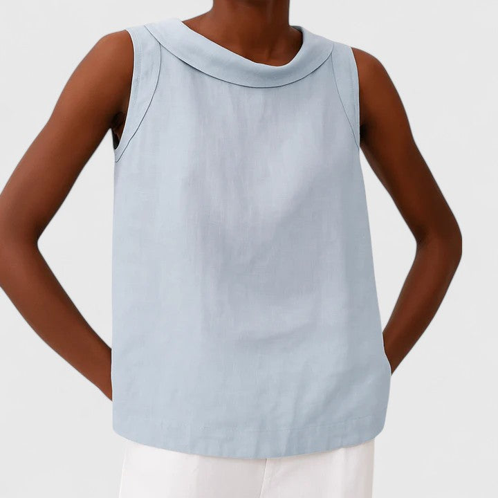 Katrine - Elegantes Top mit Rollkragen