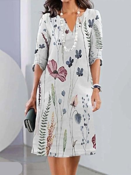 Eleanor - Florales Schichtkleid