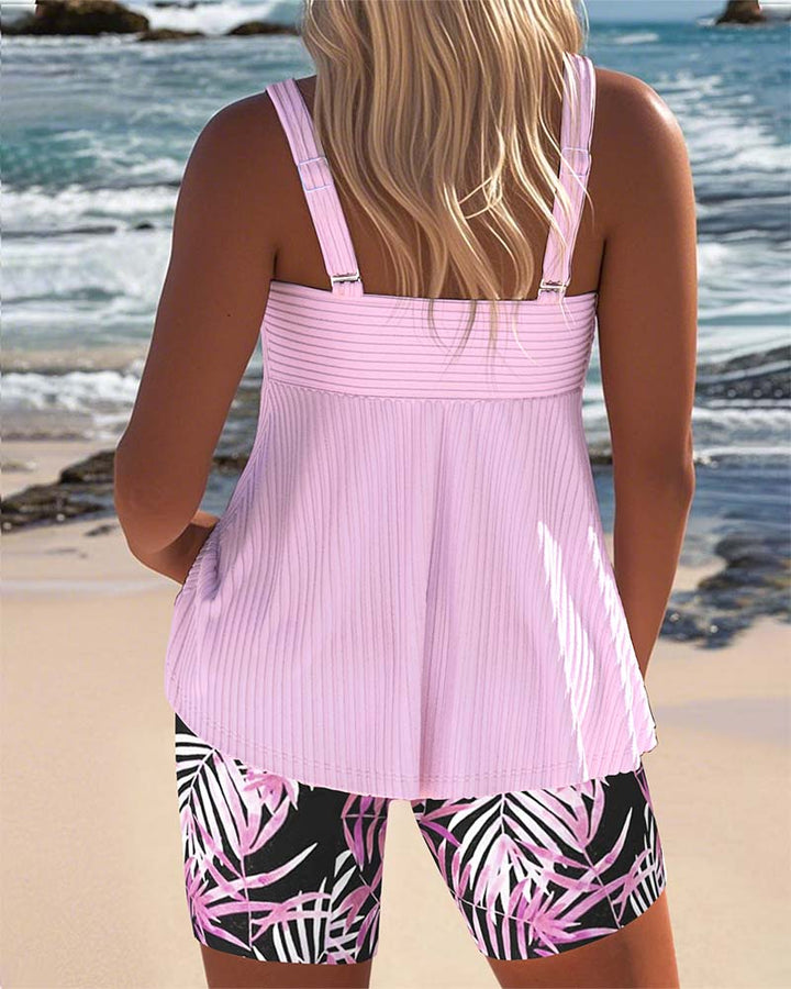 Michelle - Buntes Tankini-Set