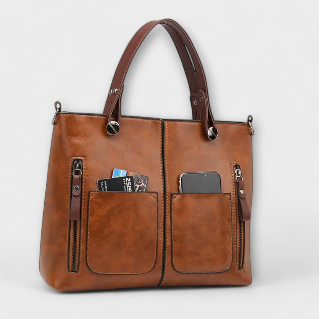 Daphne - Elegante Lederhandtasche