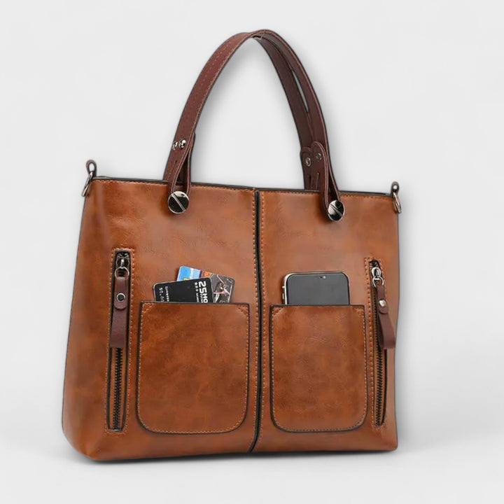 Daphne - Elegante Lederhandtasche