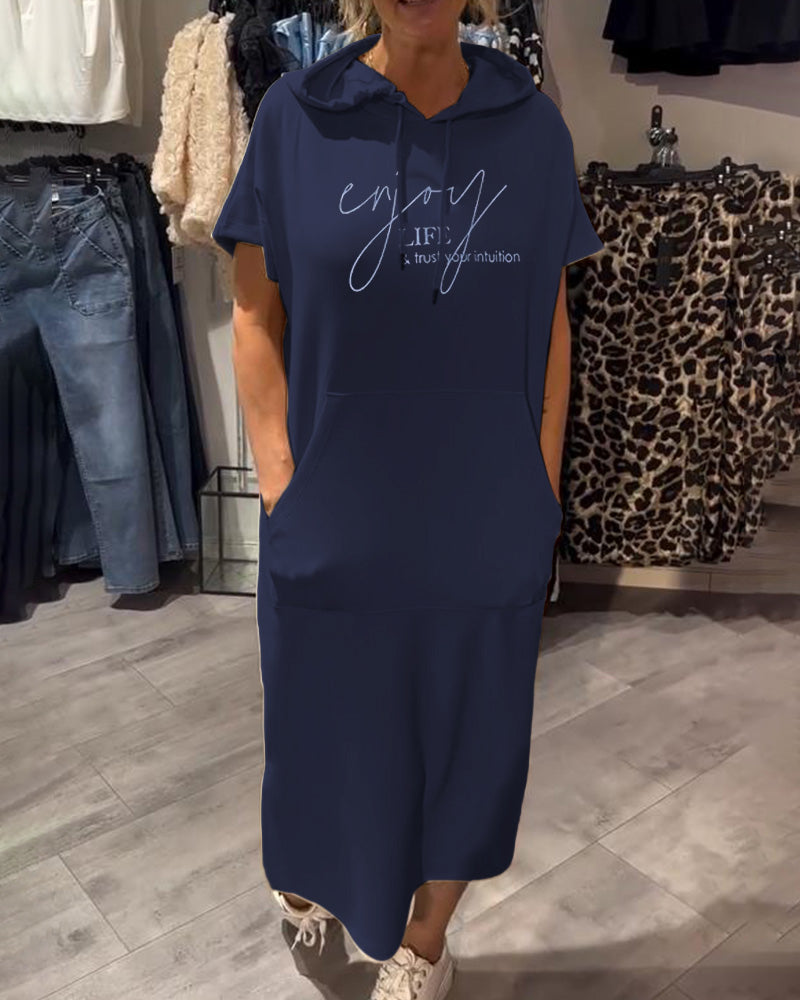 Bridget - Lässiges Hoodie-Kleid