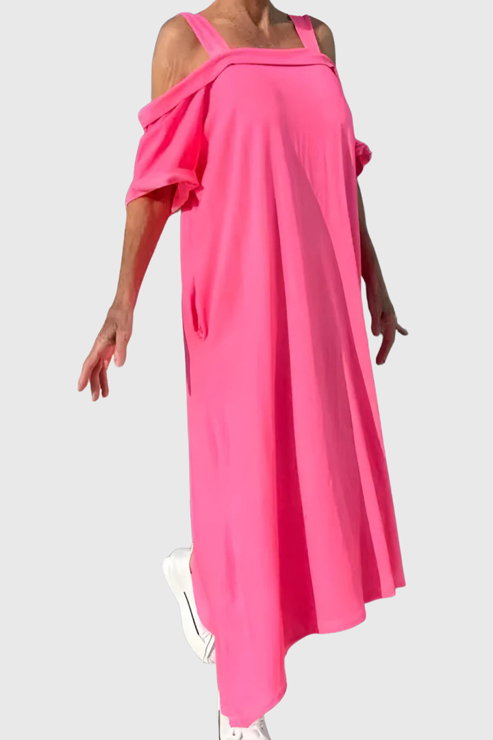 Shaira - Langes Off-Shoulder Sommerkleid