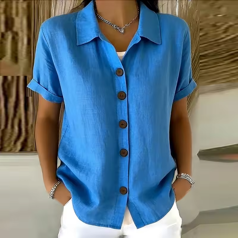 Rhoda - Lässige Bluse Cardigan Tops