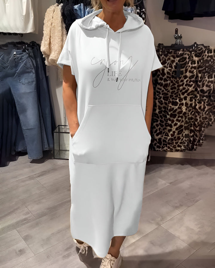Bridget - Lässiges Hoodie-Kleid