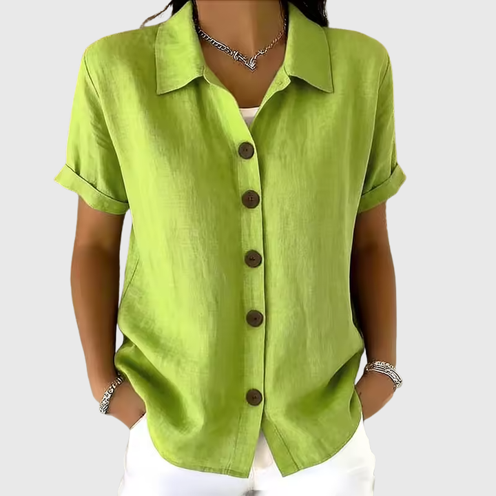 Rhoda - Lässige Bluse Cardigan Tops