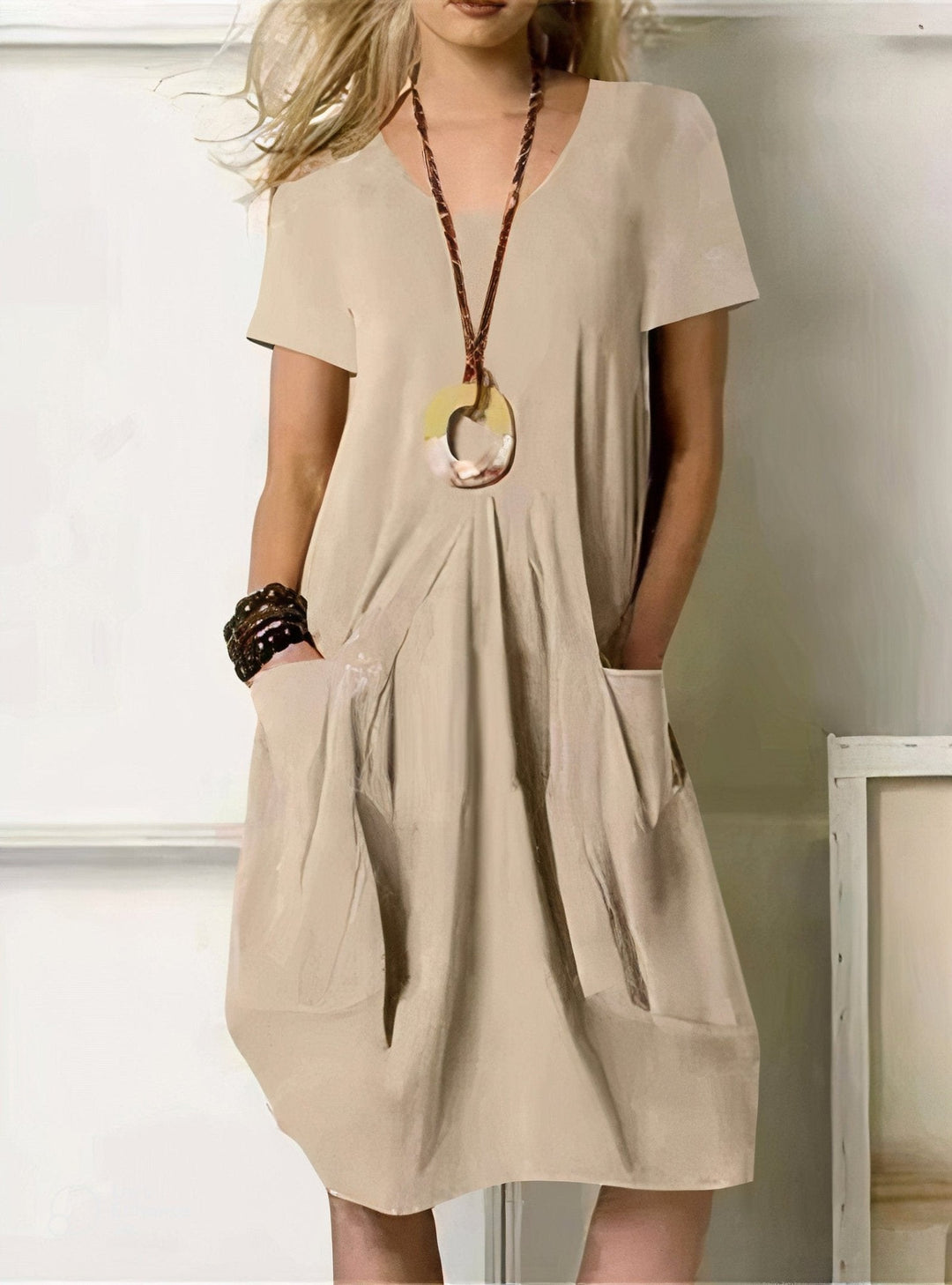 Kwani - Luftiges Kleid mit lockerer Passform