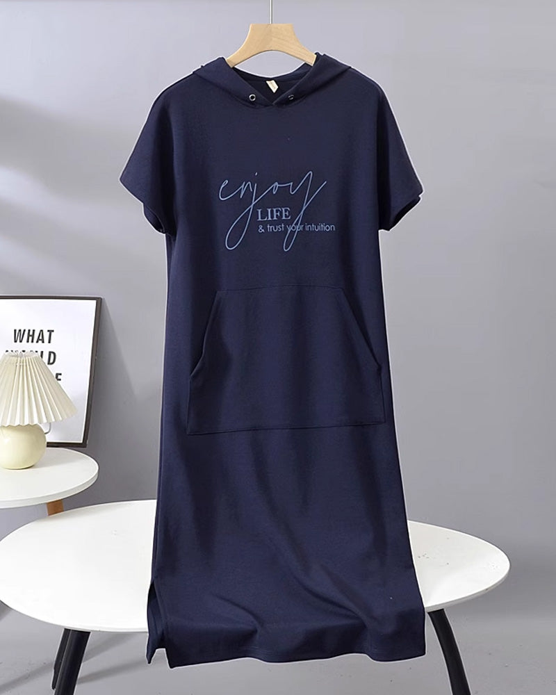 Bridget - Lässiges Hoodie-Kleid