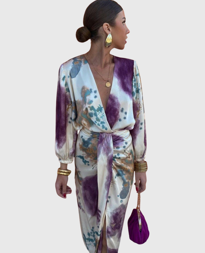 Sophia - Kleid mit V-Ausschnitt