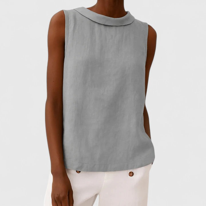 Katrine - Elegantes Top mit Rollkragen