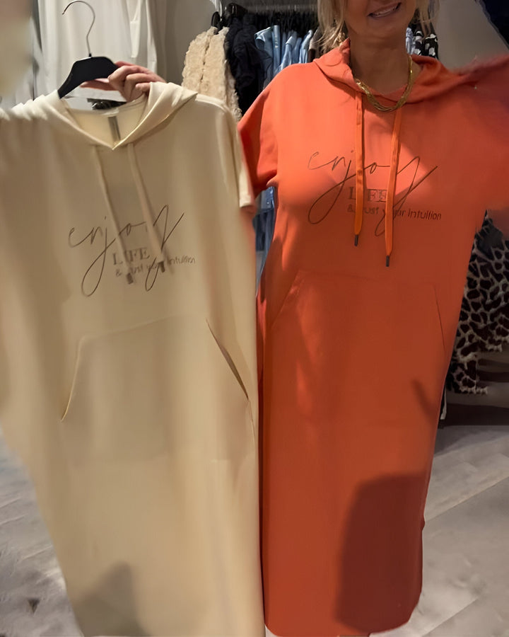 Bridget - Lässiges Hoodie-Kleid