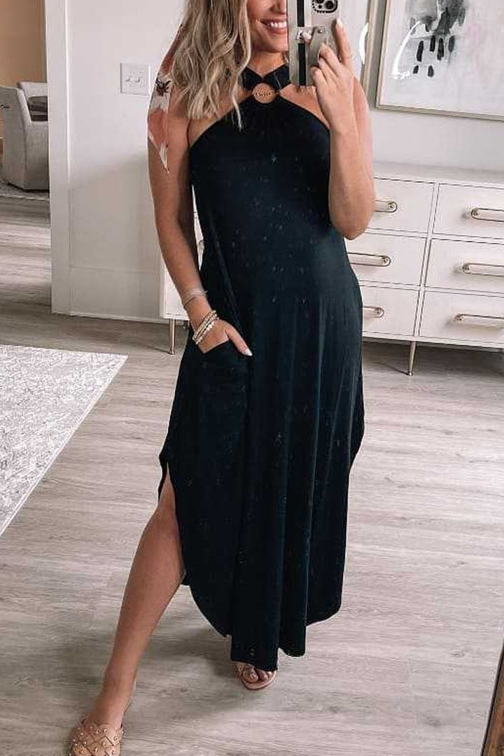 Jezrah - Halter Breeze Kleid