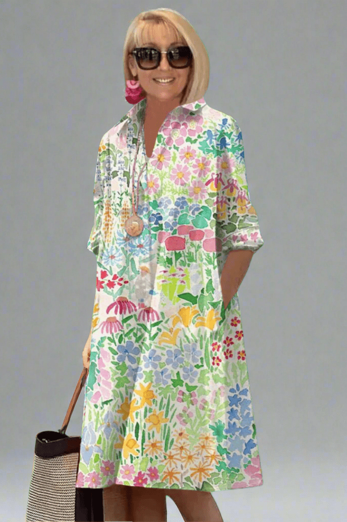 Marlena - Stilvolles Midi-Kleid