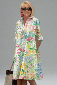 Marlena - Stilvolles Midi-Kleid