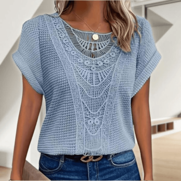Lucilla - Elegantes Ibiza-Stil Top