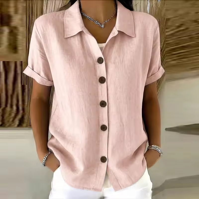 Rhoda - Lässige Bluse Cardigan Tops