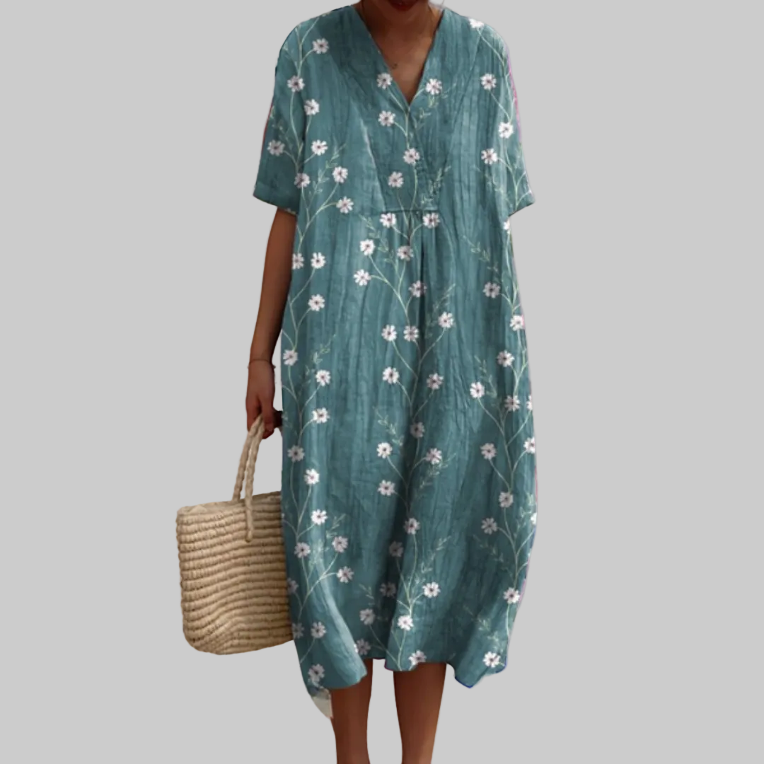 Elayne - Florales Sommerkleid