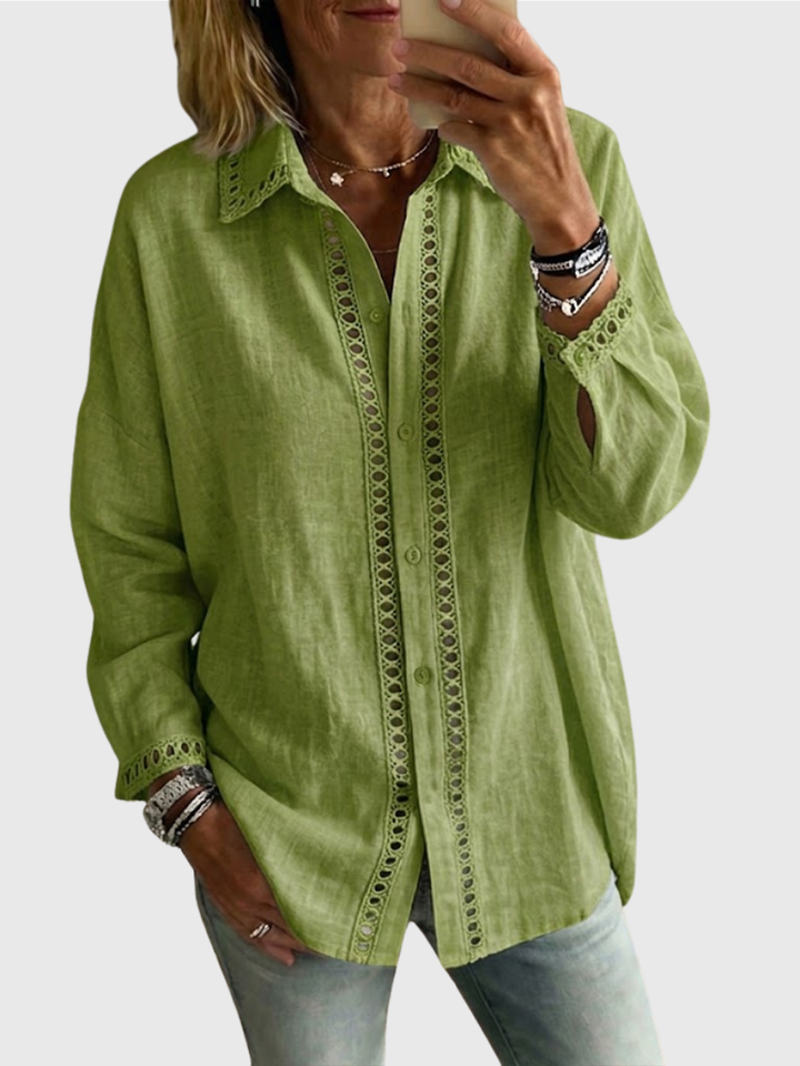 Venice - Luftige Bluse mit feinen Details