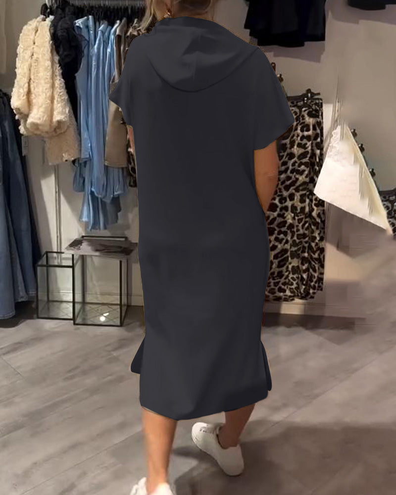 Bridget - Lässiges Hoodie-Kleid