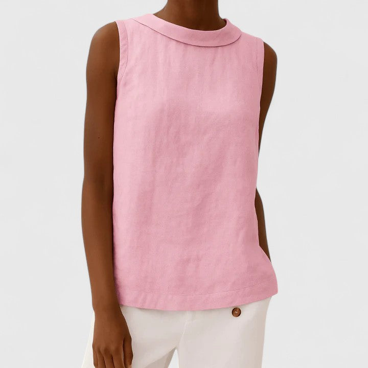 Katrine - Elegantes Top mit Rollkragen