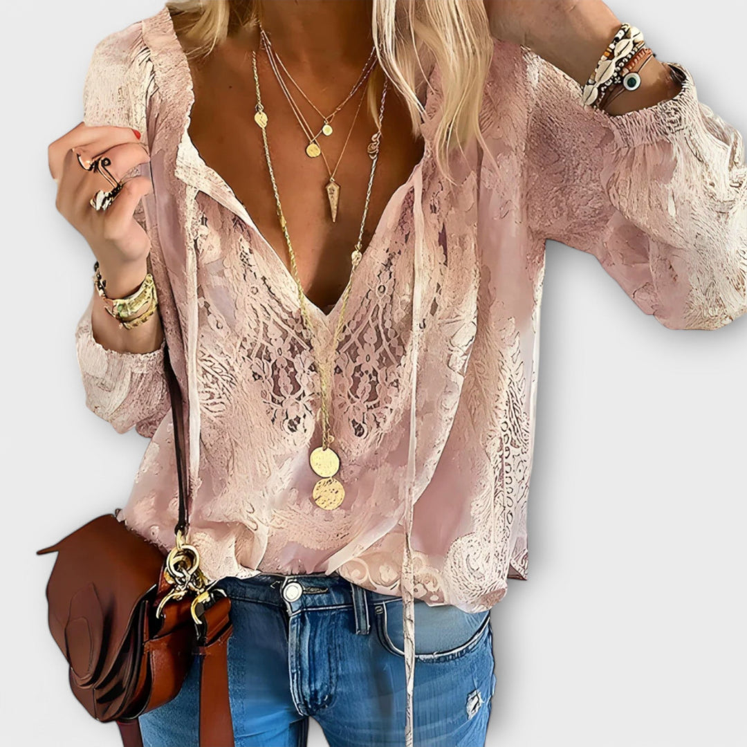 Carolyn - Anspruchsvolle Bluse