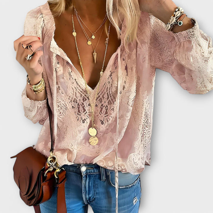 Carolyn - Anspruchsvolle Bluse