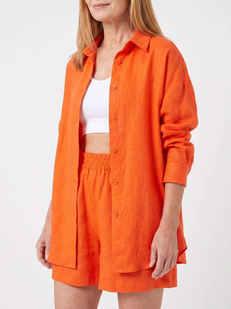 Philomena - Gekürztes Top und Weite Hose Set