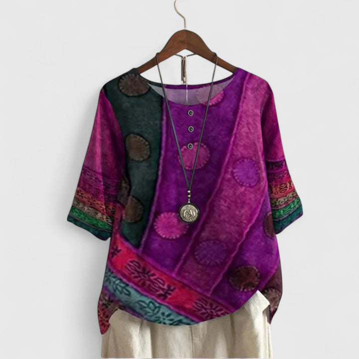 Odette - Elegantes Boho-Top